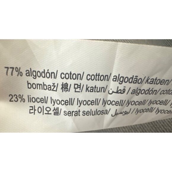 2/$30 ZARA Small Gray Wrap Style Denim Jacket - Picture 13 of 16